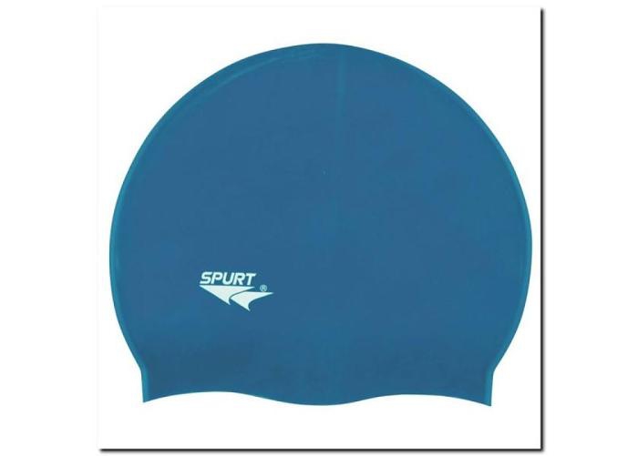 Ujumismüts silikonist SPURT F206 sinine suurendatud