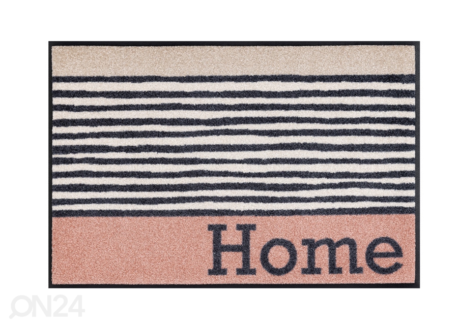 Uksematt Home Stripes 50x75 cm suurendatud