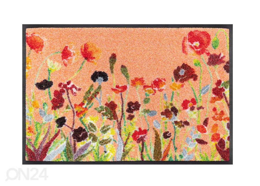 Uksematt Wildflowers 40x60 cm suurendatud