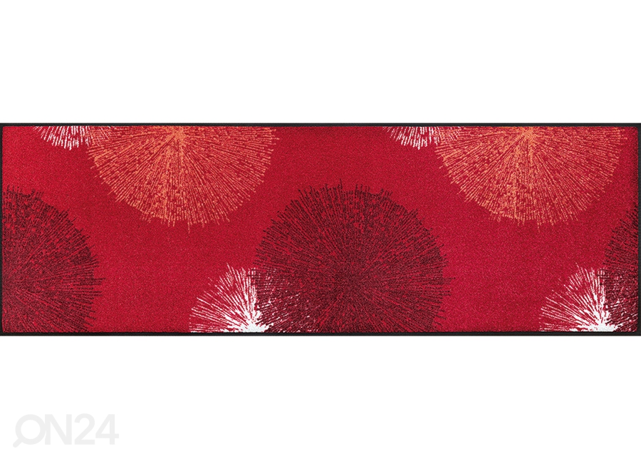 Vaip Firework red 60x180 cm suurendatud