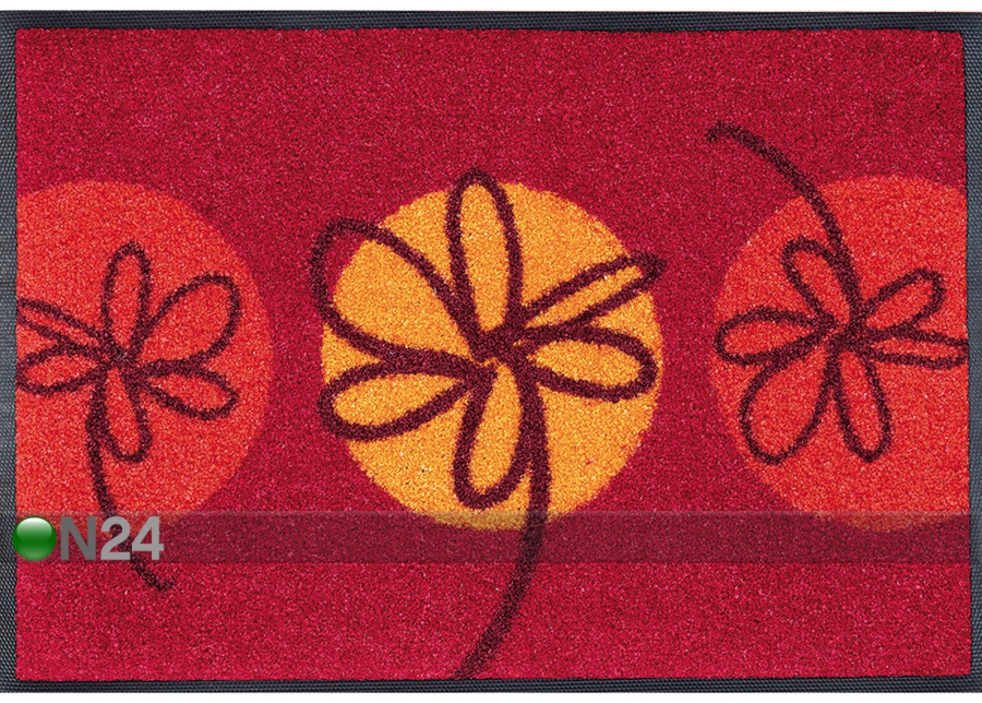 Vaip Fleurette rouge 50x75 cm suurendatud