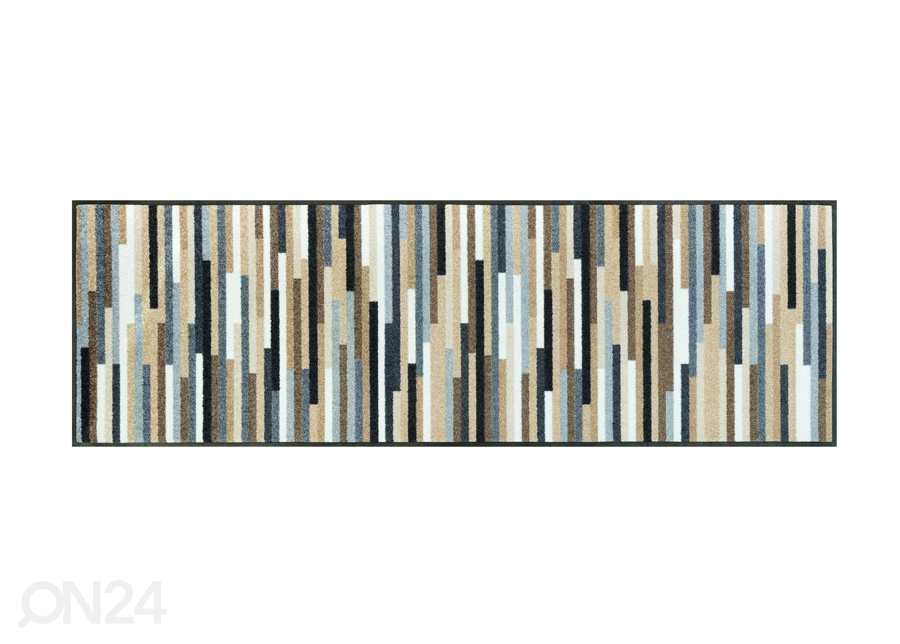 Vaip Mikado Stripes nature 60x180 cm suurendatud