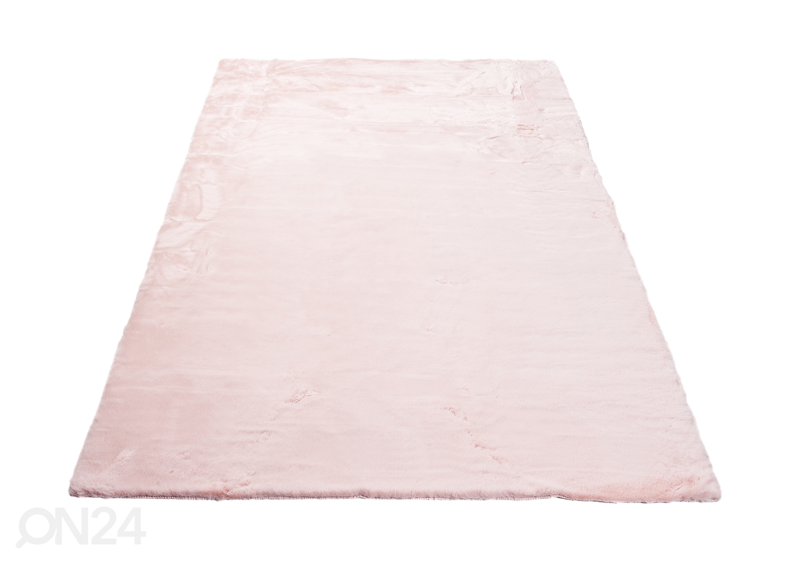 Vaip Rabbit fur 80x150 cm, roosa suurendatud