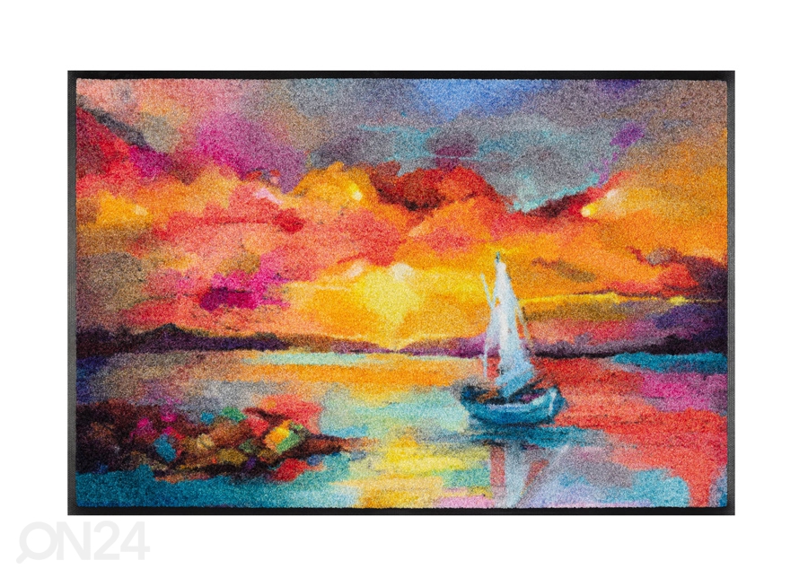 Vaip Sunset Boat 50x75 cm suurendatud