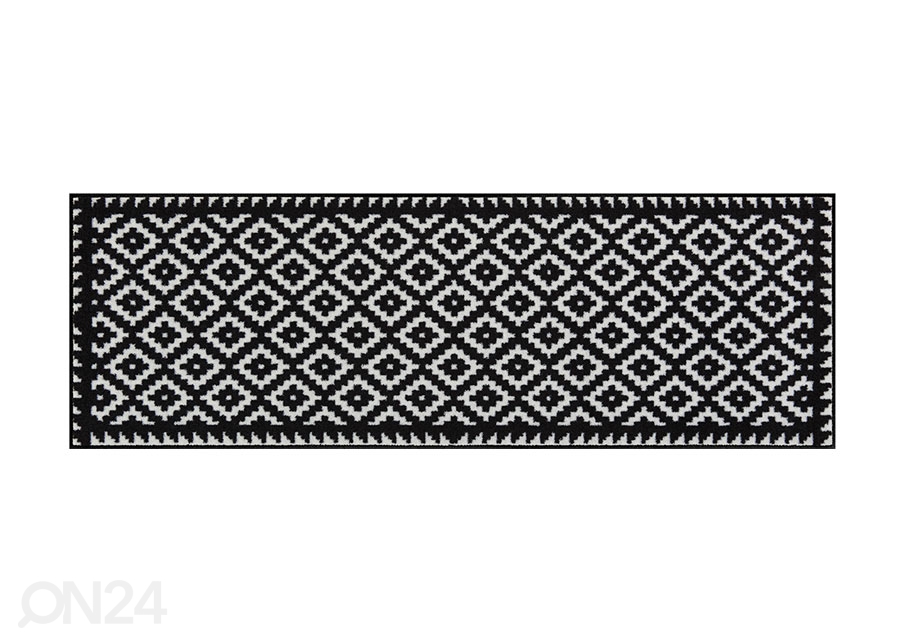 Vaip Tabuk Black & White 60x180 cm suurendatud