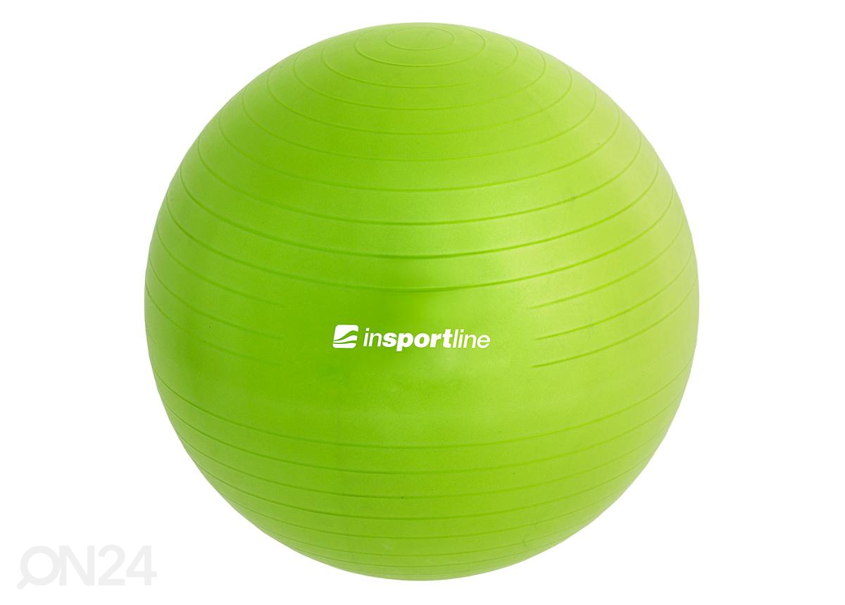 Võimlemispall Top Ball 55 cm inSPORTline roheline suurendatud
