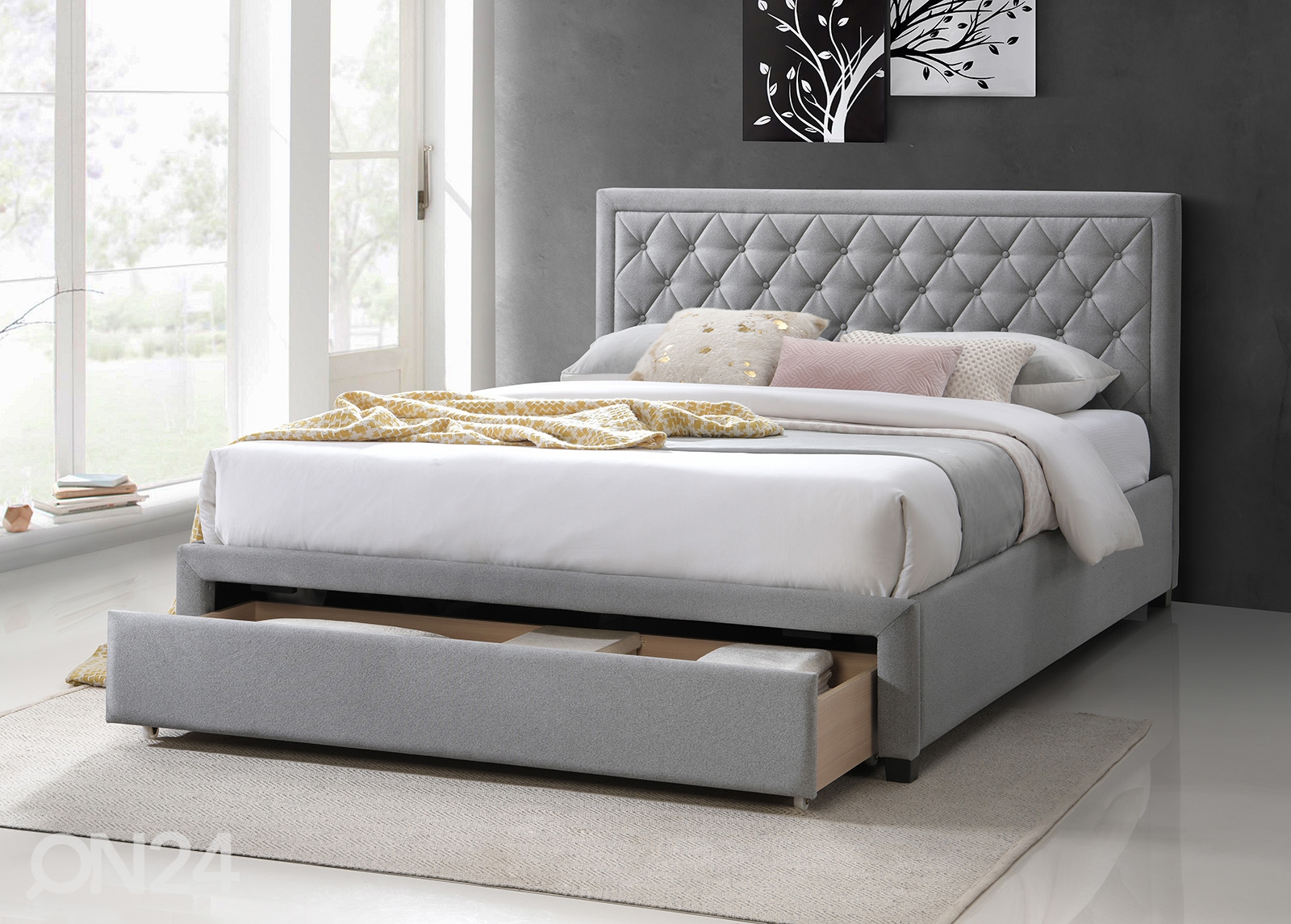 Voodi Pesukastiga 160x200 Cm RU 468825 ON24 Home Living