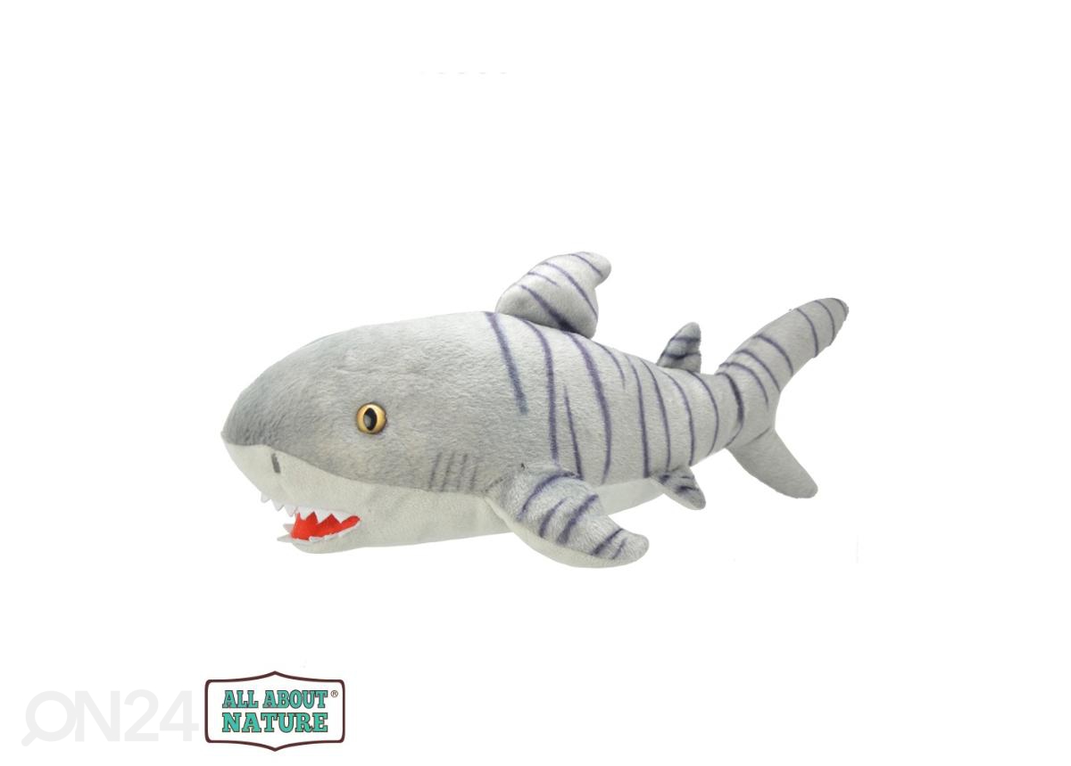 Wild Planet pehme mänguasi tiigerhai, 40 cm suurendatud