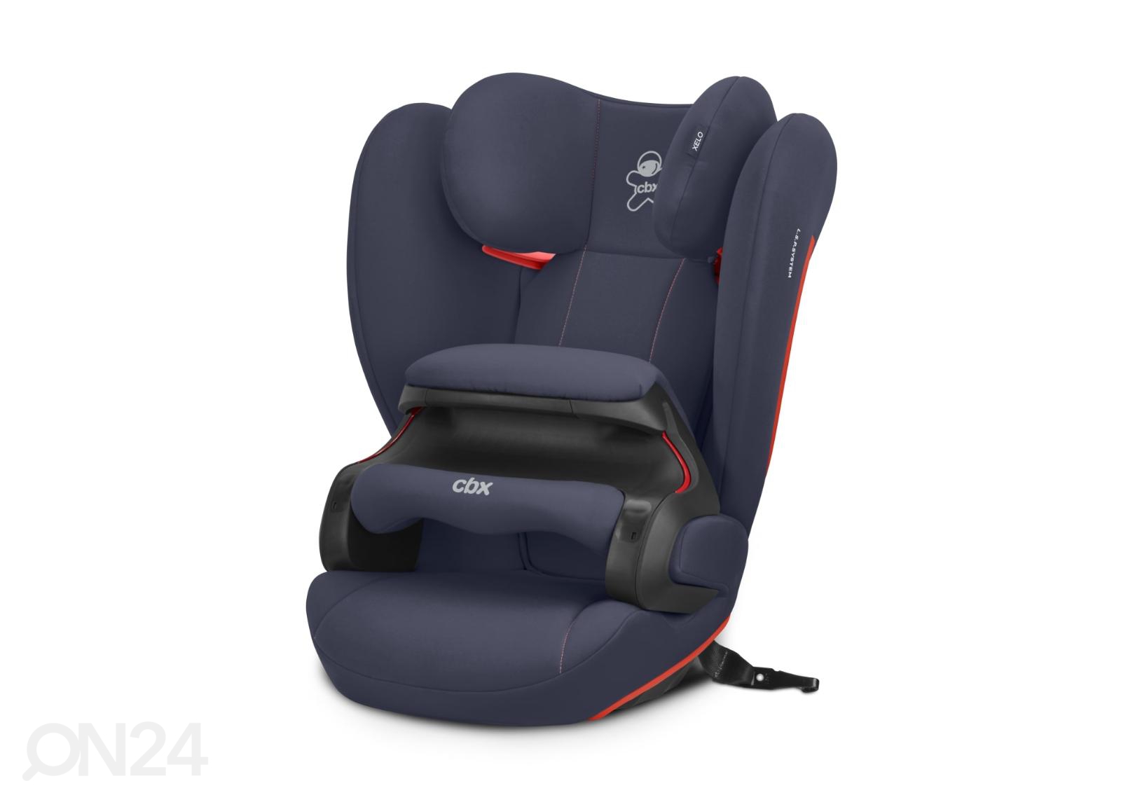 Автомобильное кресло Xelo 2020 CBX Orangy Blue grupp 1/2/3 увеличить размеры