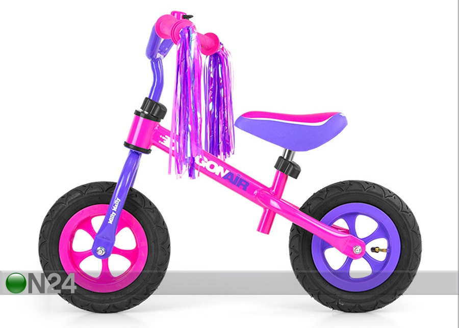 Балансировочный велосипед Dragon Air розовый увеличить