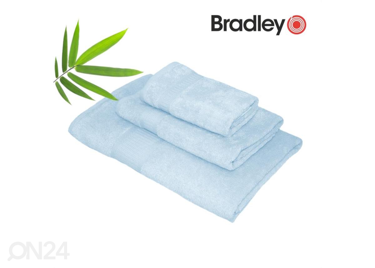 Бамбуковое полотенце 70x140 см, голубое увеличить