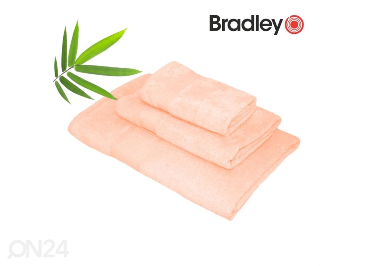 Бамбуковое полотенце 70x140 см, розовое увеличить
