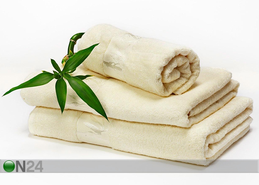 Бамбуковое полотенце, слоновая кость 70x140 cm увеличить