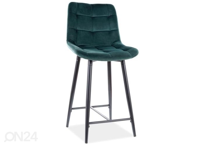 Барный стул, тёмно-зелёный увеличить