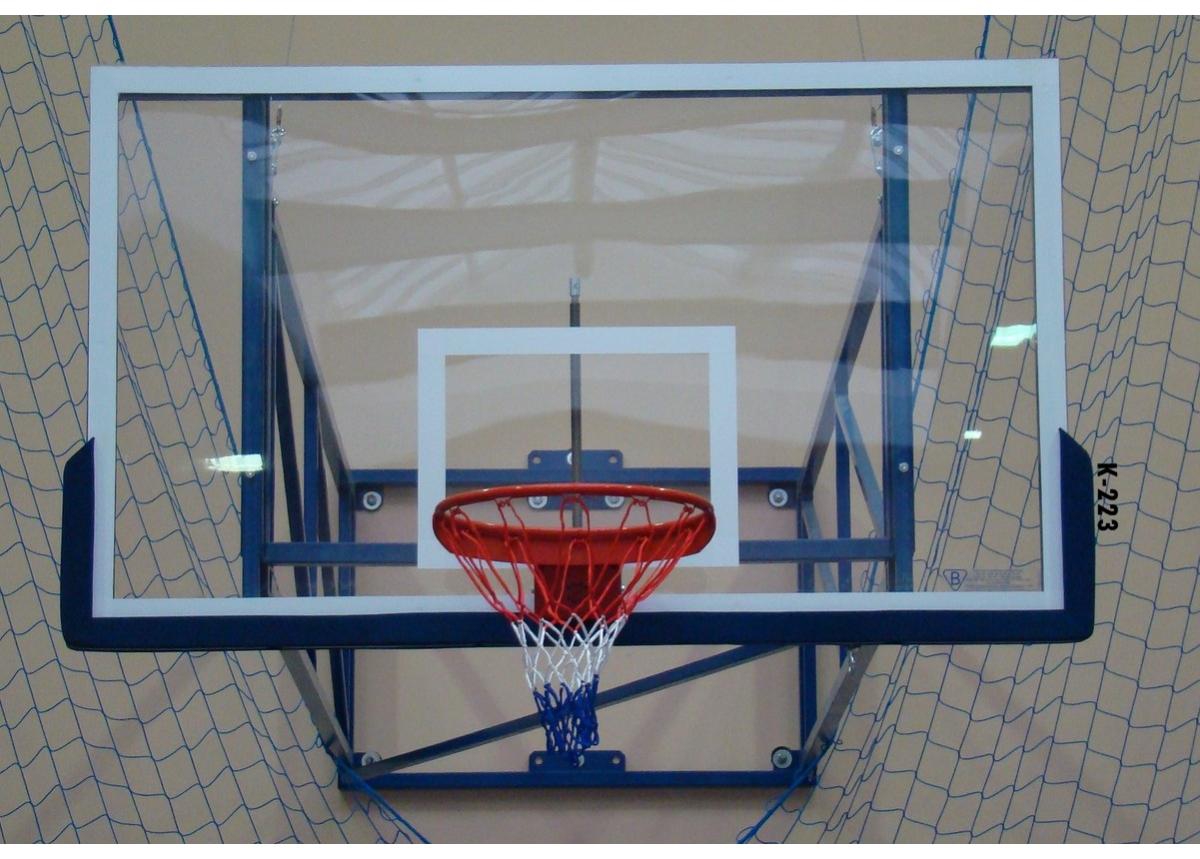 Баскетбольная конструкция PLEXA 105x180 см из акрилового стекла 15 мм увеличить