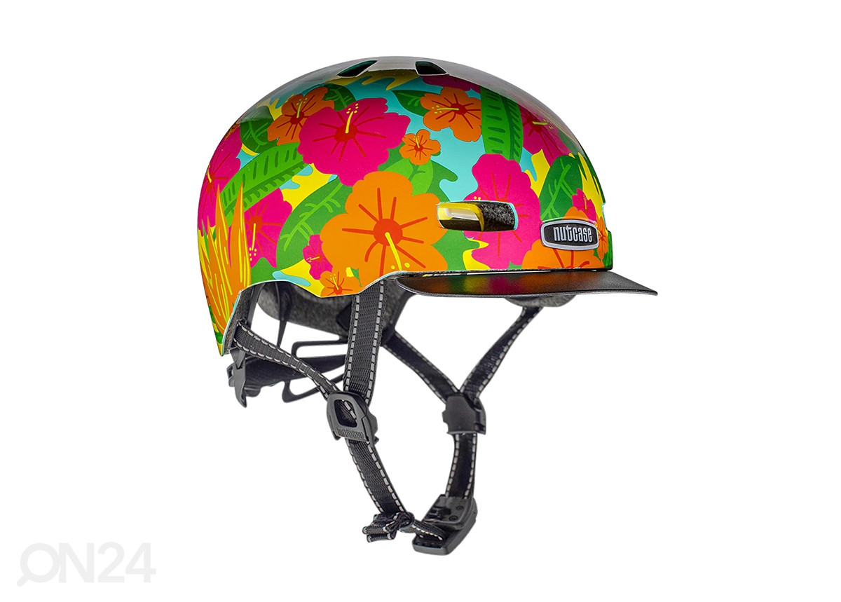 Велосипедный шлем NUTCASE STREET Tropic Wonder MIPS M 56-60 см увеличить