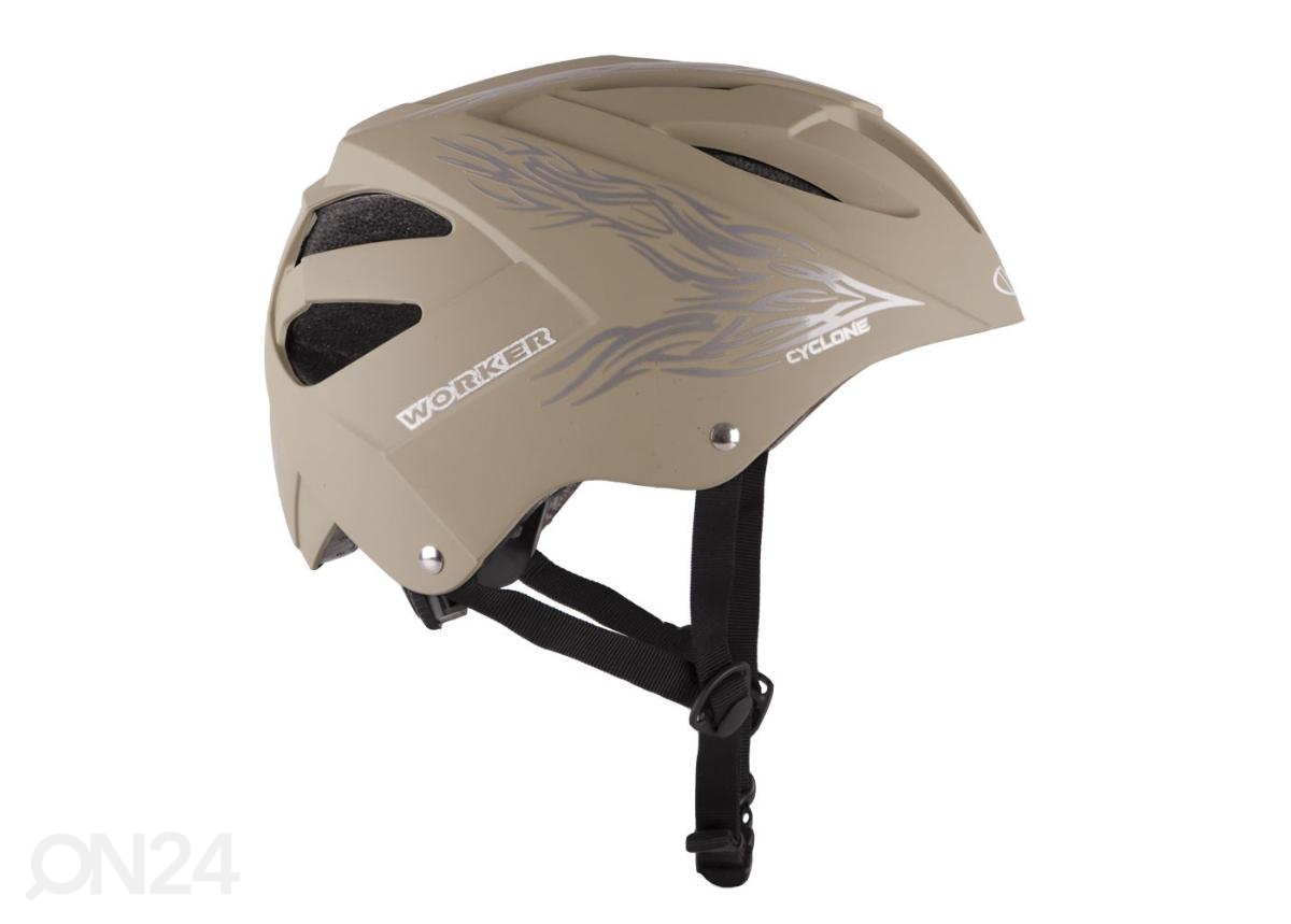 Велосипедный шлем WORKER Cyclone Khaki размер L 58-62 увеличить