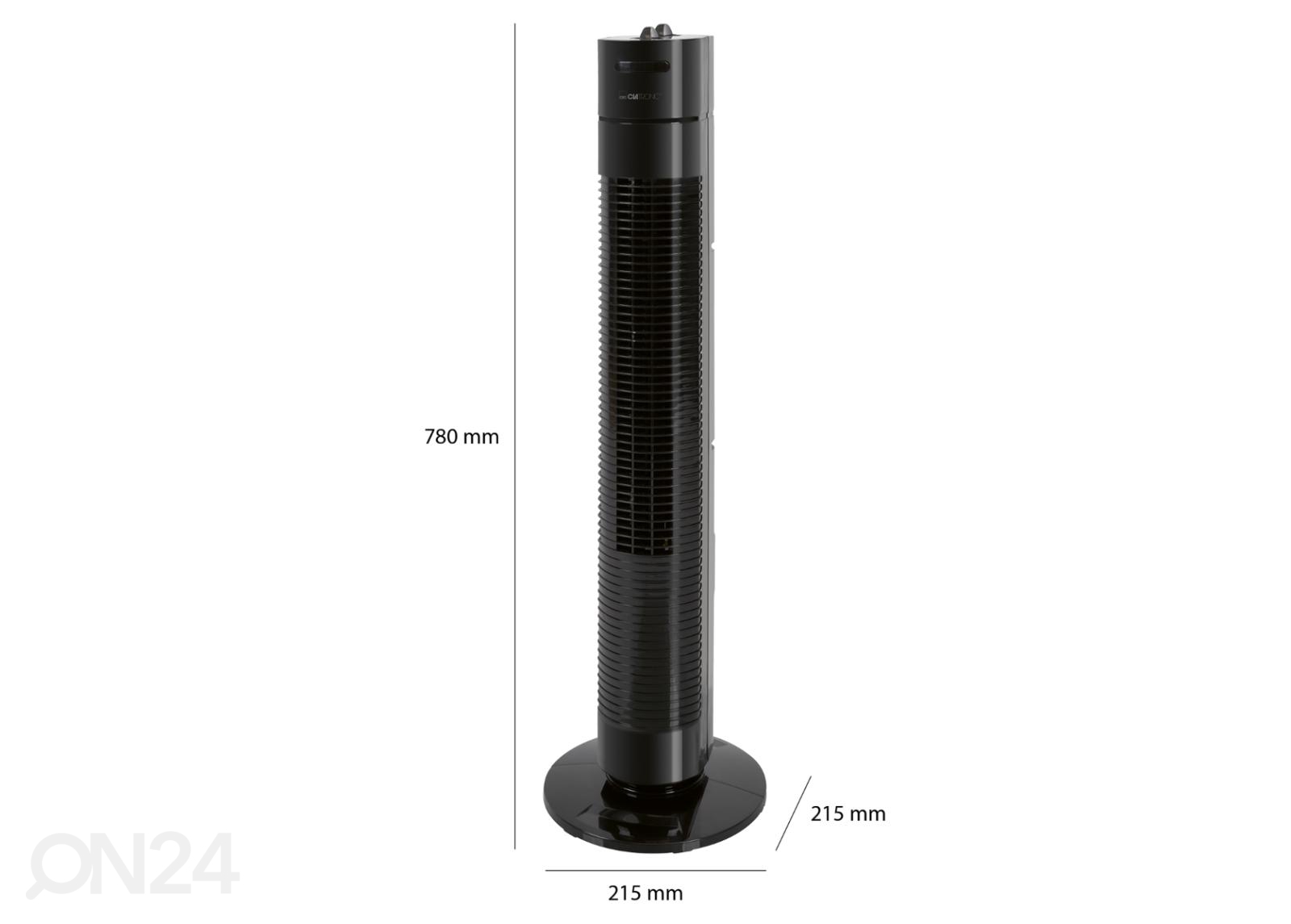 Вентилятор 78 см Clatronic, черный увеличить размеры