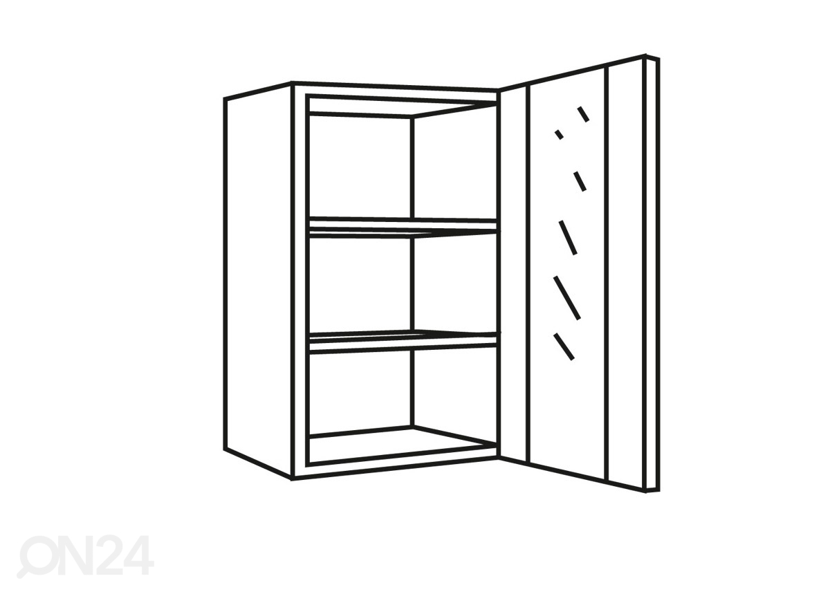Верхний кухонный шкаф Zamora 50 cm увеличить