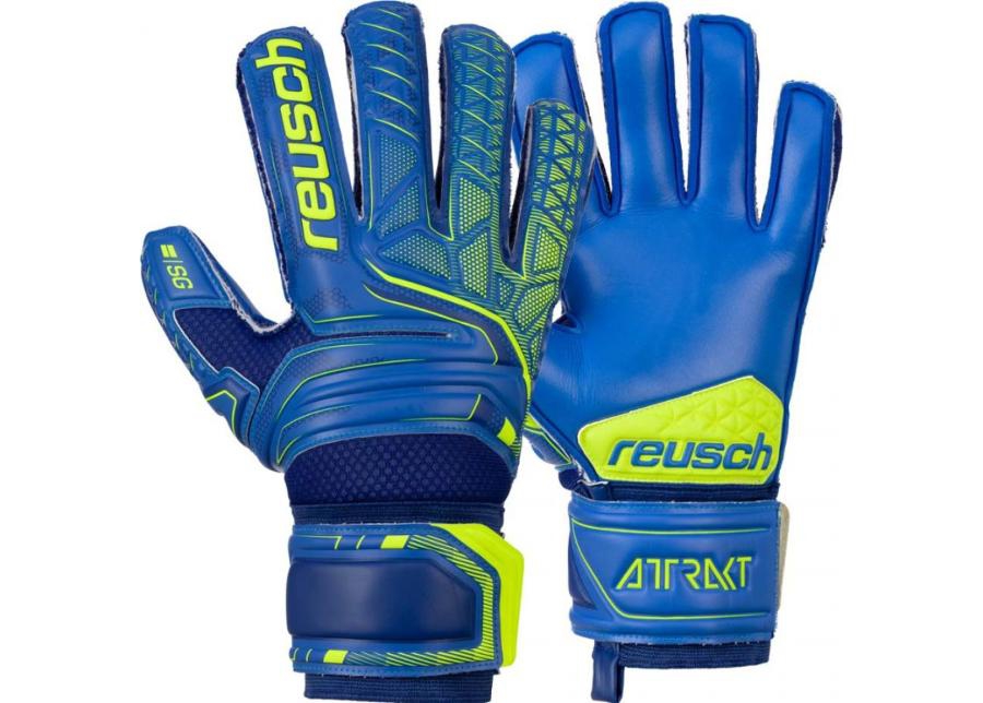 Вратарские перчатки Reusch Attrakt SG Extra Finger Support 5070830 4949 увеличить