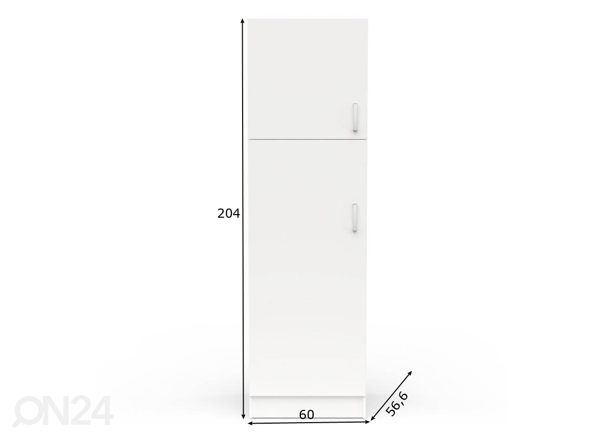 Высокий кухонный шкаф Soy 60 cm увеличить размеры