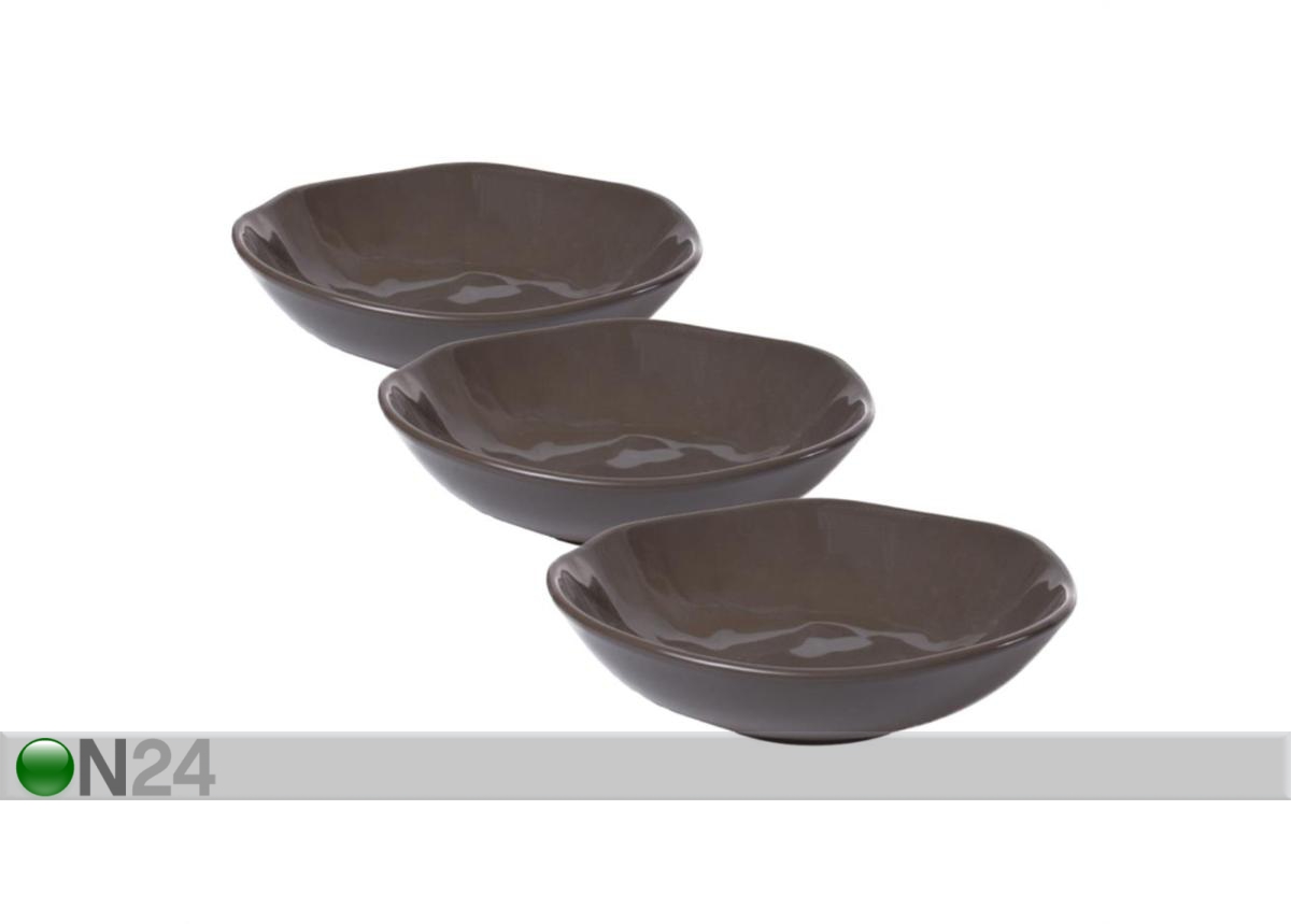 Глубокие керамические тарелки Organic 22 см 12 шт увеличить