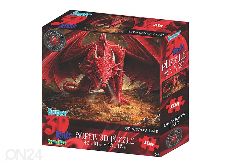 Головоломка 3D Дракон 150 шт увеличить