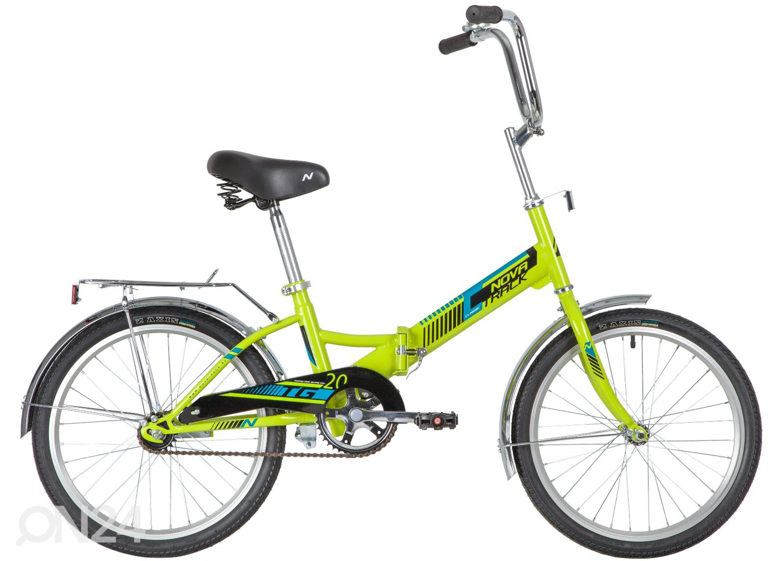 Городской велосипед 20" TG20 Novatrack зеленый увеличить