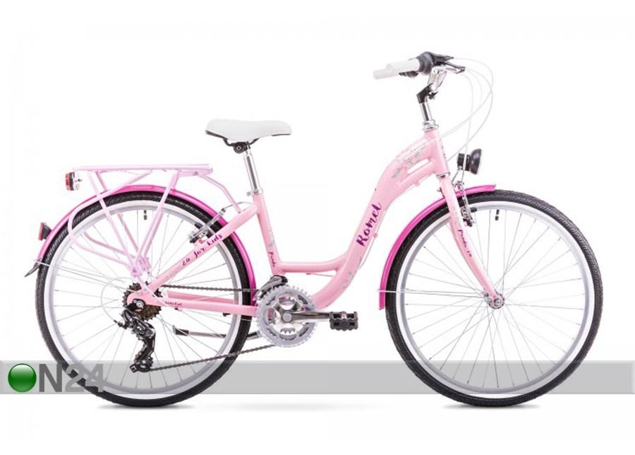 Городской велосипед для девочек Panda 24" увеличить