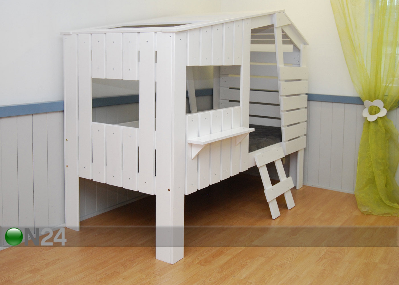 Двухъярусная кровать Birdnest Deluxe 90x200 cm увеличить