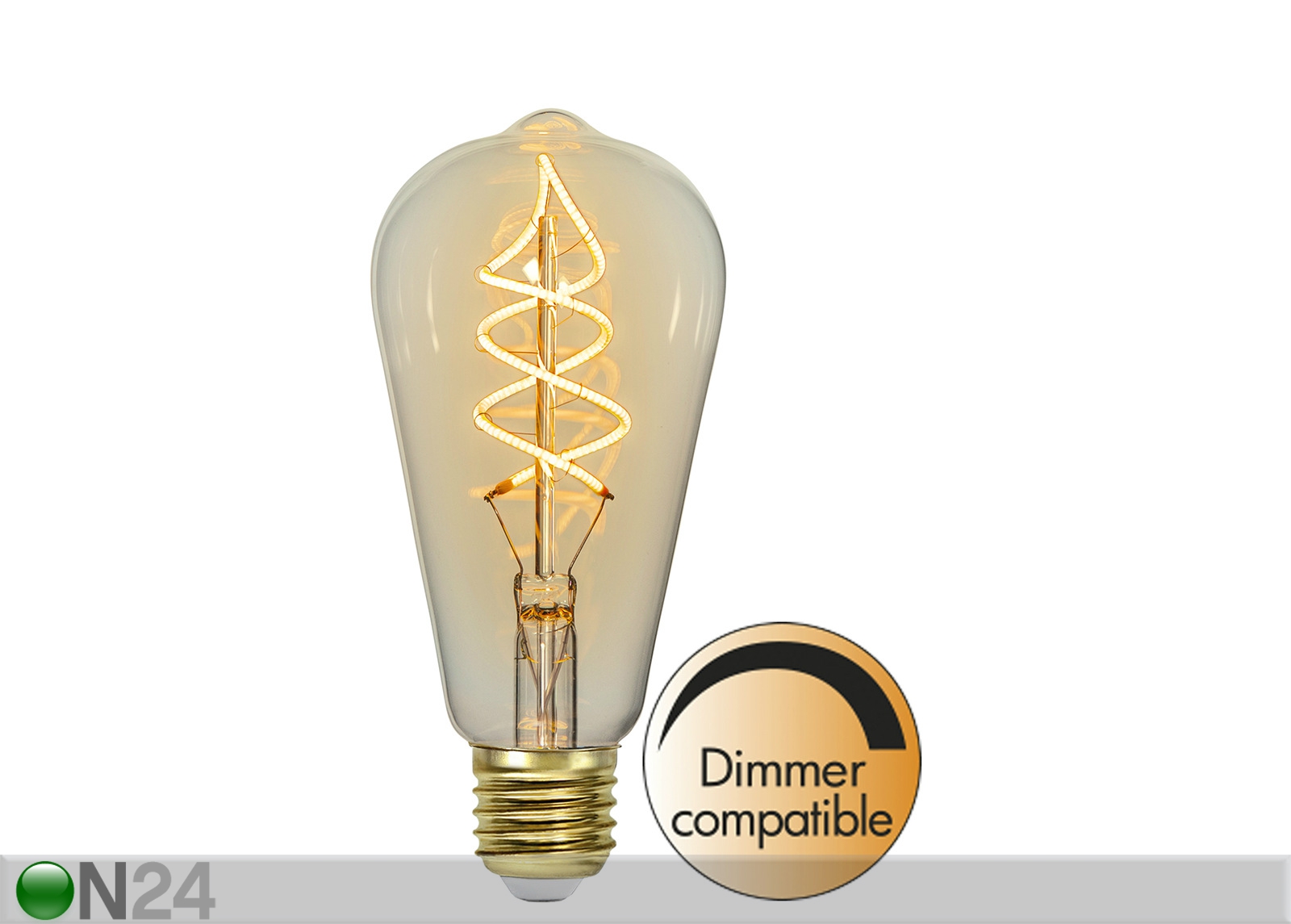 Декоративная LED лампочка с цоколем E27, 3 Вт увеличить