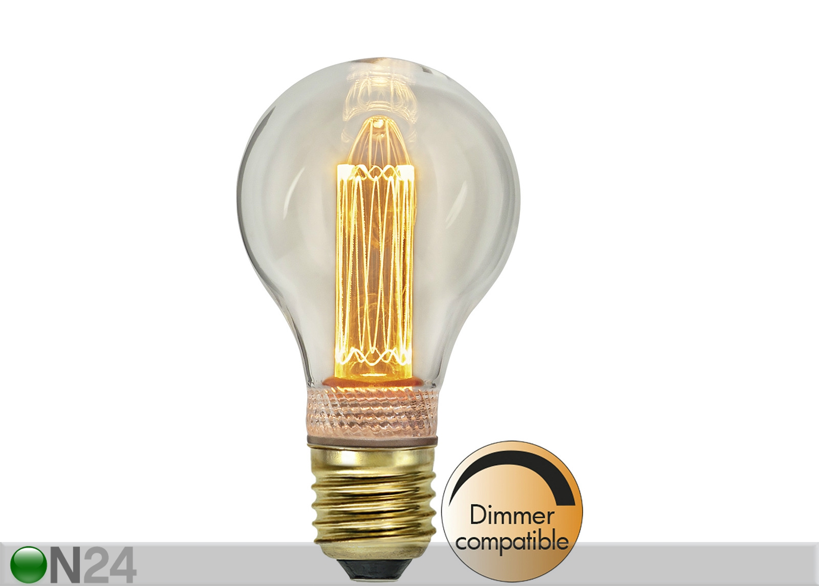 Декоративная LED лампочка с цоколем Е27, 2,3 Вт увеличить