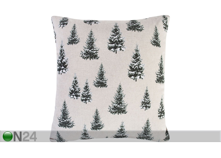 Декоративная подушка Holly Снежные елки 45x45 cm увеличить