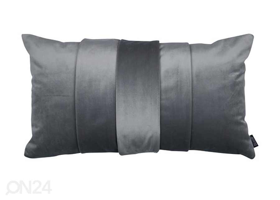 Декоративная подушка Velvet Trio Mini светло-серая 30x50 см увеличить