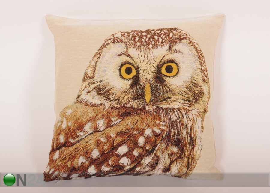 Декоративная подушка из гобелена Owl 45x45 см увеличить
