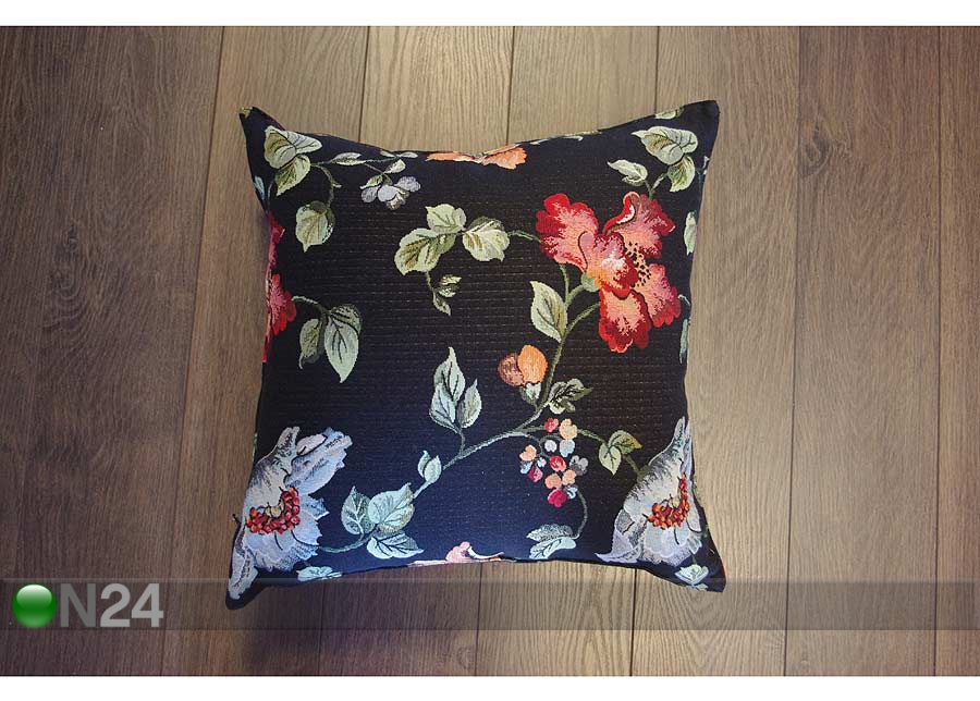 Декоративная подушка из гобелена Viena с цветами 40х40 см увеличить