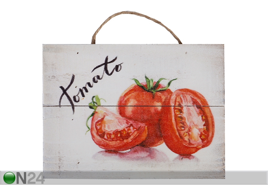 Деревянная картина Tomato 15x20 cm увеличить