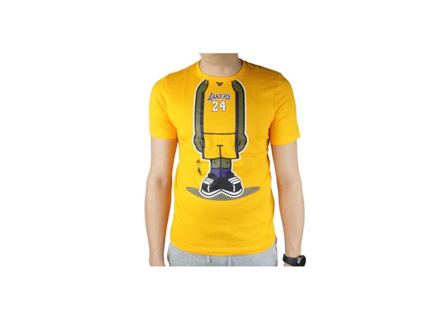 Детская футболка adidas Youth GFX PL LA Lakers Tee Junior G77938 увеличить