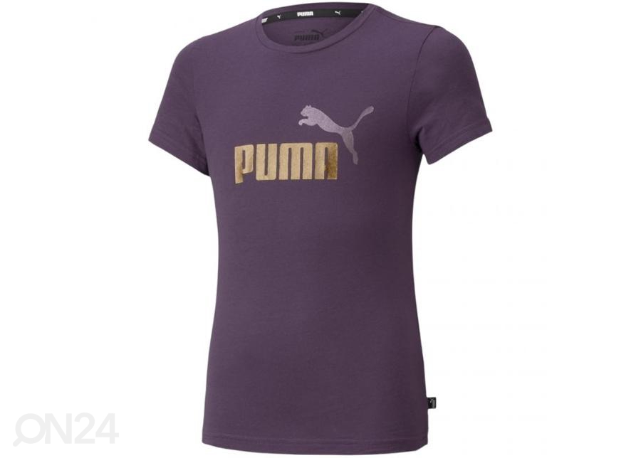 Детская футболка Puma ESS+ Logo Tee увеличить