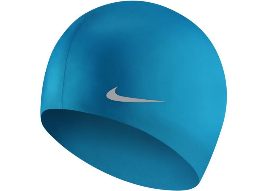 Детская шапочка для плавания Nike Os Solid Junior TESS0106-458 увеличить