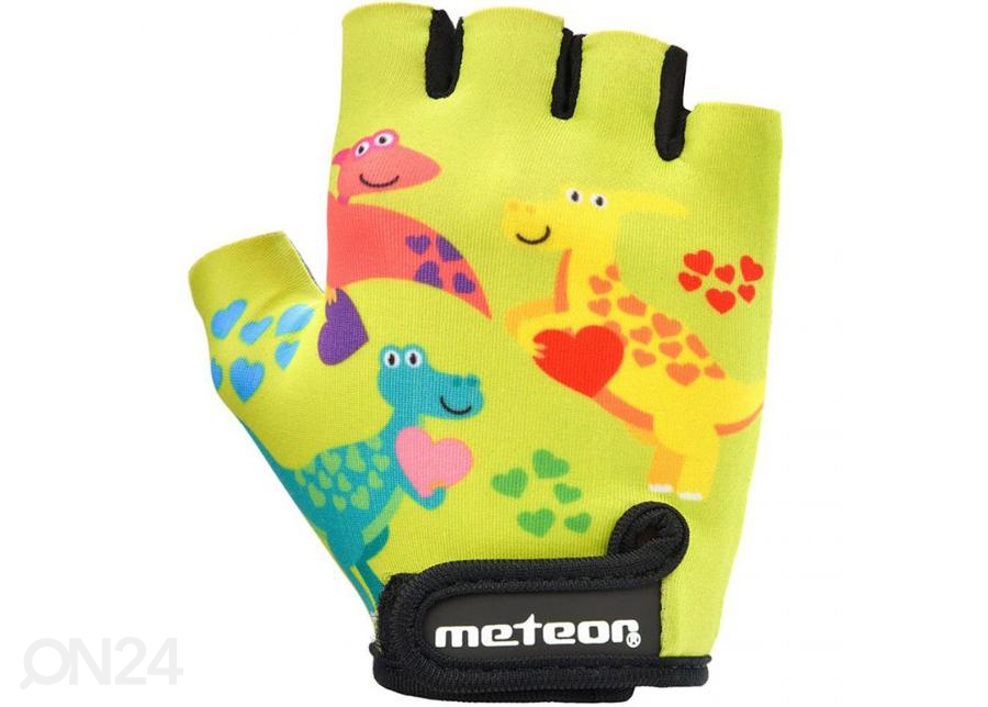 Детские велосипедные перчатки Meteor Dino Junior увеличить