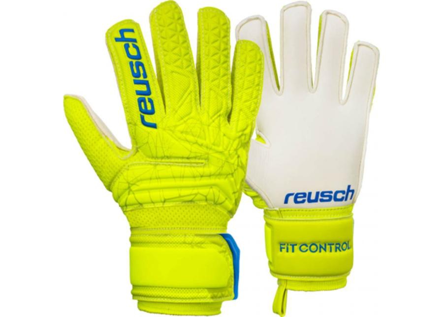 Детские вратарские перчатки Reusch Fit Control SG Junior 3972815-588 увеличить