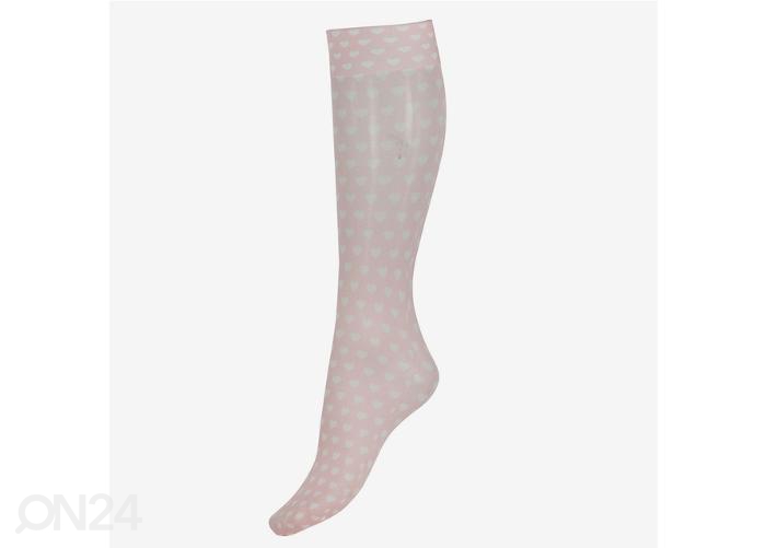 Детские носки для верховой езды тонкие 29-35, розовые/ белые увеличить