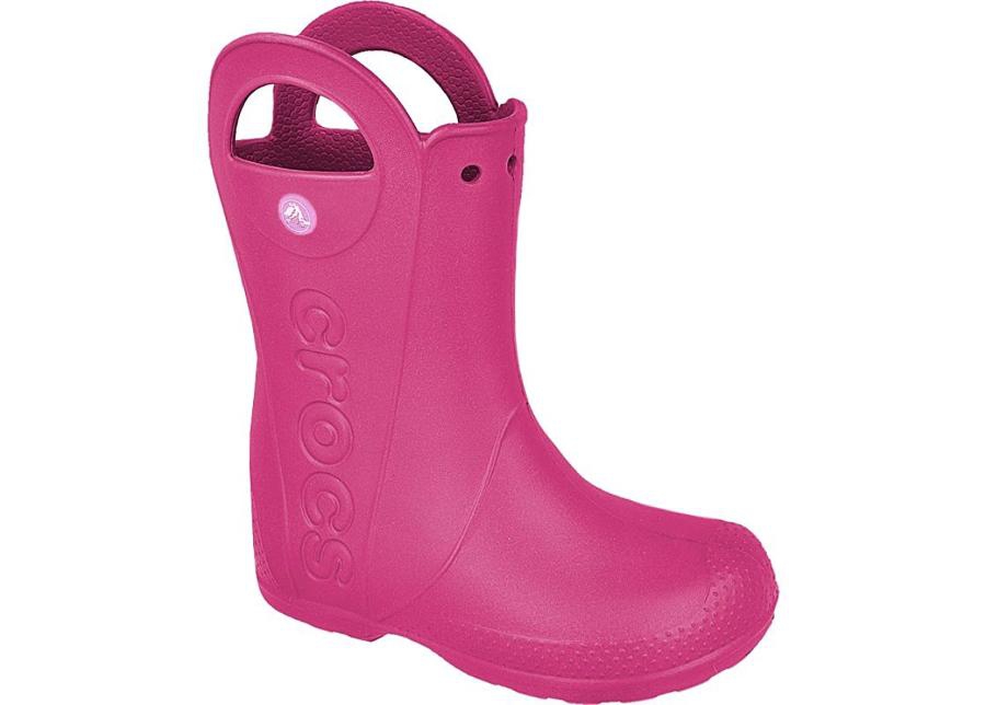 Детские резиновые сапоги Crocs Handle It Kids 12803 розовые увеличить
