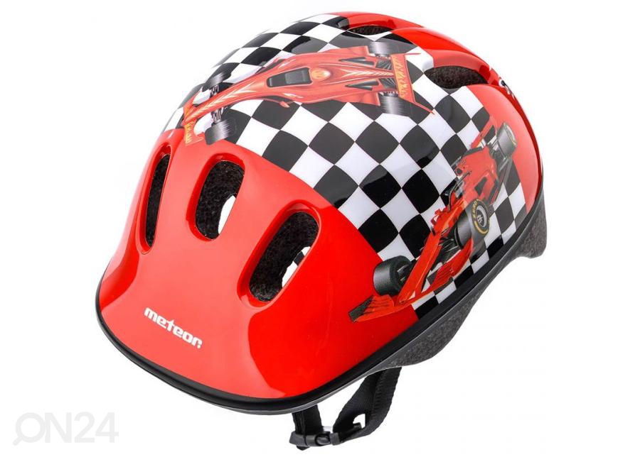 Детский велосипедный шлем Meteor KS06 Race team размер S 48-52 cm Jr увеличить