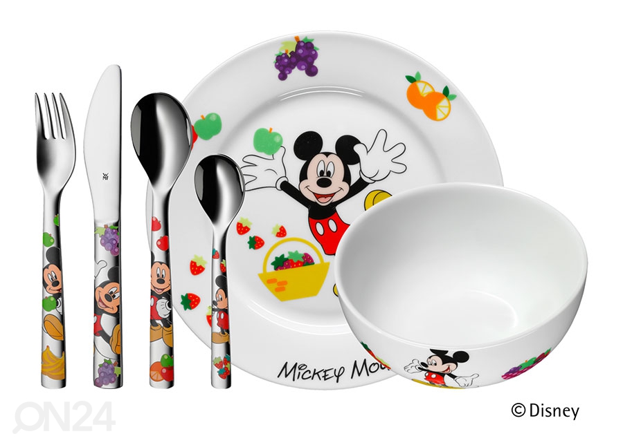 Детский набор посуды WMF Mickey Mouse 6 предметов увеличить