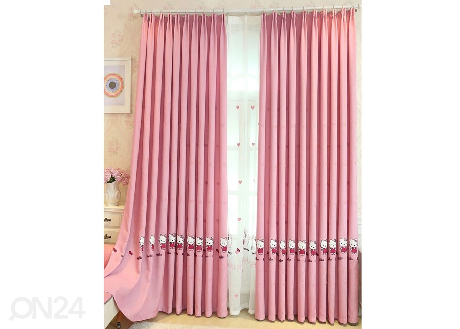 Дизайнерские шторы Hello Kitty 300x260 cm увеличить