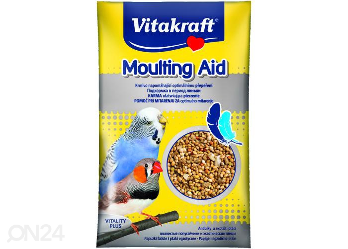 Дополнительный корм moulting aid для волнистых попугаев 20 г увеличить