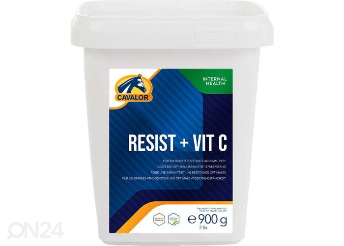 Дополнительный корм для лошадей Resist + Vit C 900 г увеличить