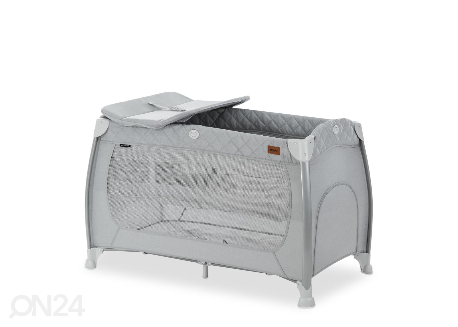 Дорожная кроватка Hauck Select Play N Relax Center Quilted серый увеличить
